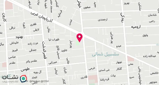 نقشه موقعیت تقریبی دفتر: خ انقلاب- مقابل خ استادنجات الهی-شماره 816- طبقه دوم واحد هشت