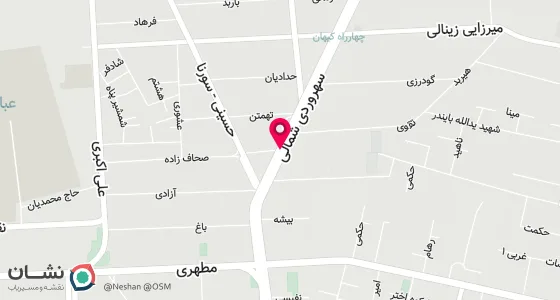 نقشه موقعیت تقریبی دفتر: خیابان سهروردی شمالی ، بالاتراز خیابان مطهری، نبش کوچه خوشنودی ، واحد 65