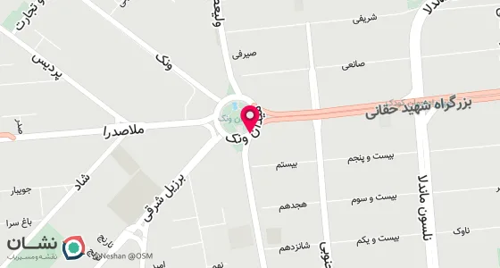 نقشه موقعیت تقریبی دفتر: میدان ونک،‌ ابتدای خیابان ولیعصر، بن‌بست صیرفی، پلاک 4،‌طبقۀ 4،‌ واحد 404