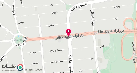 نقشه موقعیت تقریبی دفتر: خیابان نلسون ماندلا (جردن)، چهارراه جهان کودک، به سمت میدان ونک، پلاک 61،طبقه 2، واحد 11.