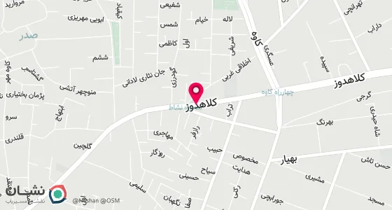 نقشه موقعیت تقریبی دفتر: قلهک خ دولت سه راه نشاط نبش کوچه موسوی پ 412 طبقه دوم دفتر ترجمه رسمی پارسه کدپستی:۱۹۴۱۸۶۳۵۹۴