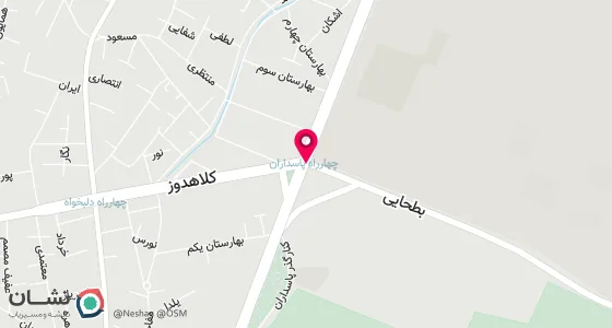 نقشه موقعیت تقریبی دفتر: تهران- چهارراه پاسداران- خیابان دولت- پلاک 47 طبقه 2 واحد 3