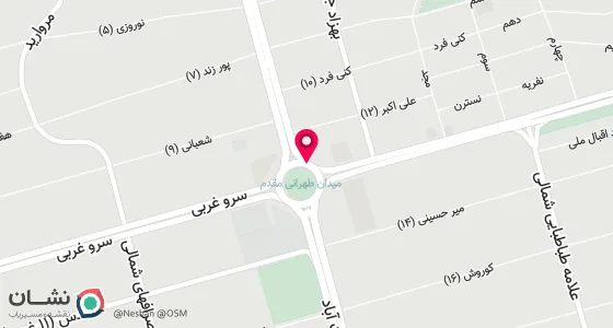 نقشه موقعیت تقریبی دفتر: دفتر ترجمه رسمی کاج - تهران، سعادت آباد.بالاتراز میدان کاج.مجتمع اداری میلادکاج.طبقه اول.واحد115