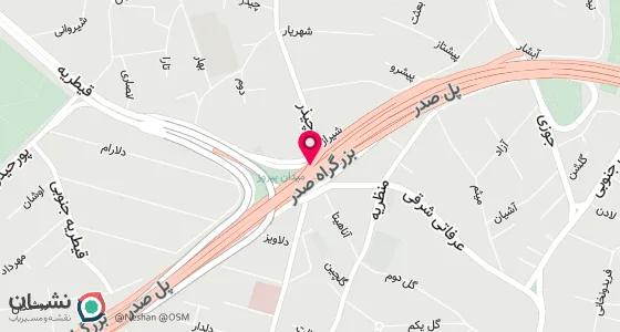 نقشه موقعیت تقریبی دفتر: خیابان شریعتی، نرسیده به مترو قیطریه، پلاک 1759 طبقه دوم